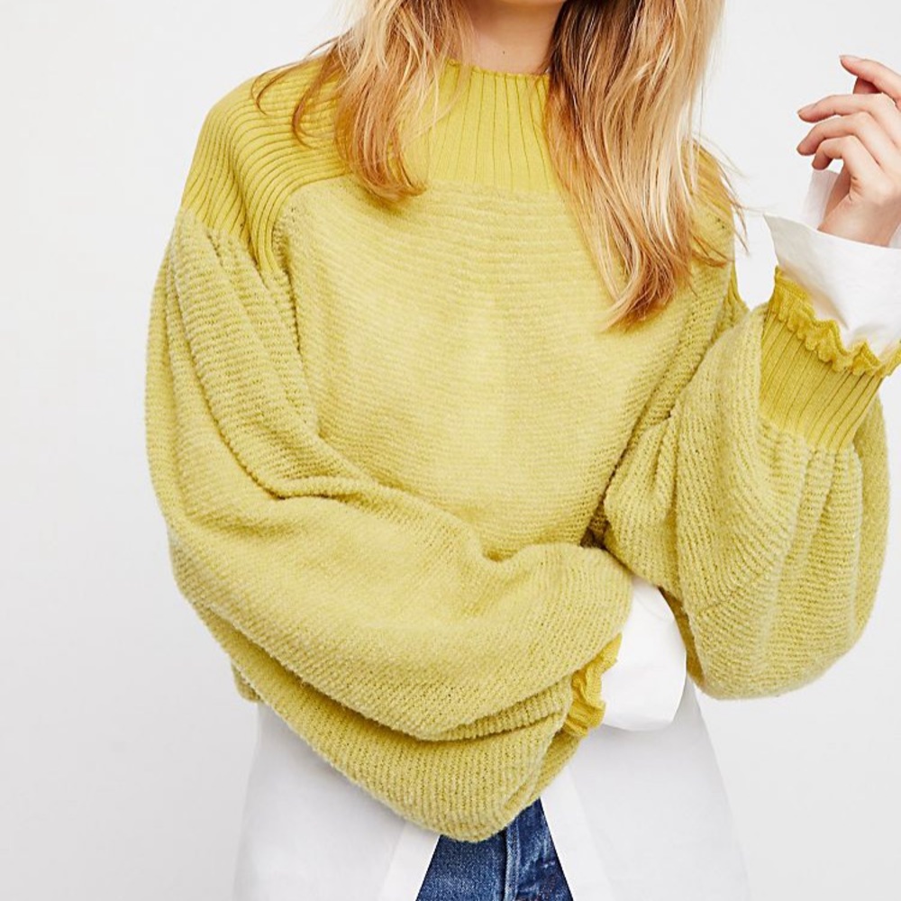 Free People Elderflower Sweater